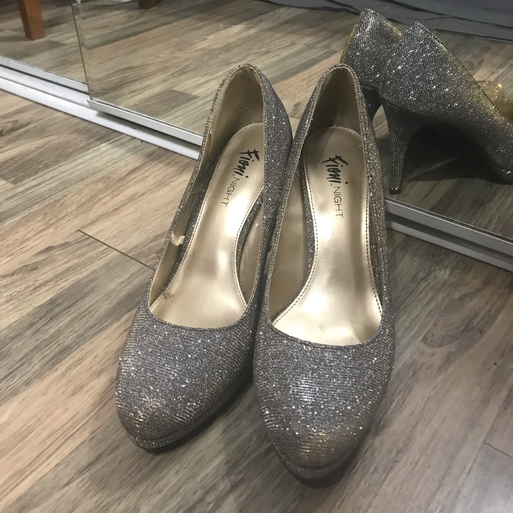 Sparkly heels
